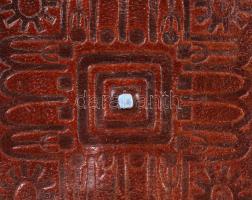 Kígyóbőr kézi táska, jó állapotban, 18×23 cm