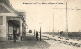 Szentendre, vasút- és villamos állomás