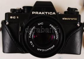 Praktica BC 1 Electronic fényképezőgép tokkal