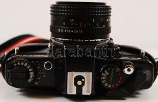 Praktica BC 1 Electronic fényképezőgép tokkal