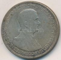 1930. 5P Ag "Horthy-jobbra" T:3 Adamo P8