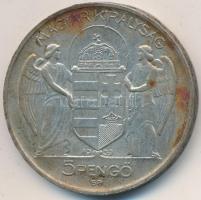 1939. 5P Ag "Horthy-balra" T:2-
Adamo P8.2