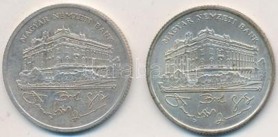 1992-1993. 200Ft Ag "MNB" (2x) T:2-