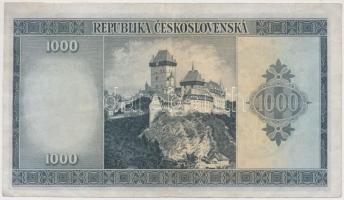 Csehszlovákia 1945. 1000K T:III
Czechoslovakia 1945. 1000 Korun C:F