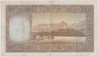 Csehszlovákia 1946. 500K T:III
Czechoslovakia 1946. 500 Korun C:F
