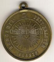 1900 körül "Hungaria Pest Keletén-000872" szabadkőműves érem T:2