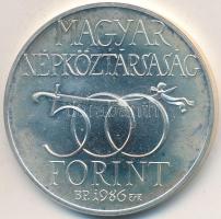 1986. 500Ft Ag "Budavár visszavétele 1686" T:BU