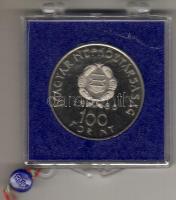 1980. 100Ft "Űrhajós" T:PP eredeti MNB plombált plasztiktokban