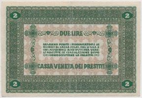 Olaszország/Velence/osztrák-magyar megszállás 1918. 2L T:III
Italy/Venice/Austrian-Hungarian occupat...