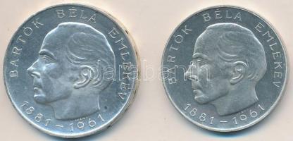 1961. 25Ft Ag + 50Ft Ag "Bartók Béla" pár T:P