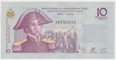Haiti 2004. 10G T:I Haiti 2004. 10 Goudes C:UNC