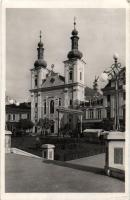 Marosvásárhely, Római katolikus templom, székely kapu / Roman catholic church, gate