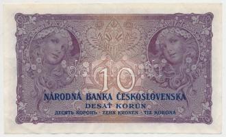 Csehszlovákia 1927. 10K T:II-
Czechoslovakia 1927. 10 Korun C:VF