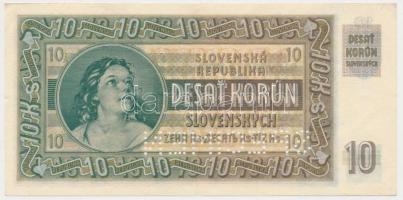 Szlovákia 1939. 10K "SPECIMEN" perforációval T:I-
Slovakia 1939. 10 Korun "SPECIMEN&q...