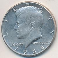 Amerikai Egyesült Államok 1964. 1/2$ Ag "Kennedy" T:2,2- USA 1964. 1/2 Dollar Ag "Kennedy" C:XF,VF Krause KM#202