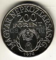 1976. 200Ft Ag "II. Rákóczi Ferenc" T:BU