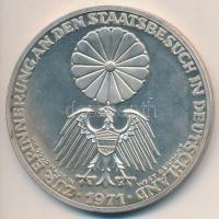NSZK 1971. "Hirohito császár és Nagako császárné - a japán császári pár látogatása Németországb...