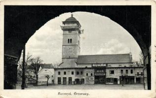 Rozsnyó, Őrtorony / tower, shop of Hulyop (Rb)