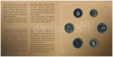 2010. 5Ft-200Ft 6klf db "Himnusz - Erkel / Kölcsey" dísztokos szett T:BU