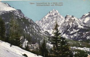 Tátra Tarpatakfüred, közép orom / mountain (EK)