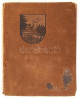 Cca 1916 Világháborús fotóalbum, 144 db kis méretű fotóval 5×5 cm, katonákról és állomáshelyükről