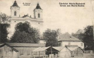 Máriaradna, church