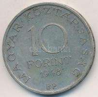 1948. 10Ft Ag "Széchenyi" T:2-
Adamo EM2