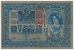 1902. 1000K mindkét oldal német, "Deutschösterreich" felülnyomással + Osztrák-Magyar Bank 1922. 1K + 2K + 10K + 20K + 100K + 1000K T:II-,III,III-