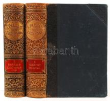 A Pallas Nagy Lexikona Az összes ismeretek enciklopédiája. 5 és 8. kötet. Bp., 1893–1894. Pallas. Szövegközti képekkel, térképekkel, chromo­li­tográfiákkal gazdagon illusztrálva. Aranyozott gerincű, kiadói félbőr kötésben, festett lapszélek, kopottas állapotban