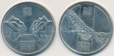 Jugoszlávia 1983. 10D "A neretvai csata 40. évfordulója" (2xklf) T:2
Yugoslavia 1983. 10 D...