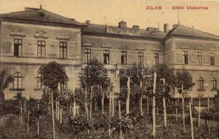 Zilah, Közkórház; Seres Samu kiadása / hospital (fa)