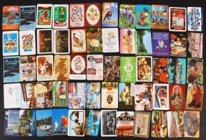 60 db különböző kártyanaptár (Panziók, vendégházak stb.)