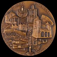 Portugália 1985. "Oeiras közigazgatási területe - Oeiras grófja" Br emlékérem dísztokban, ...