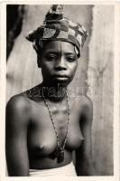 Fulbe woman, Camerun, ethnic nude, folklore