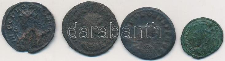 Római Birodalom / 4db bronzpénz T:vegyes Roman Empire / 4pcs of bronze coins C:mixed