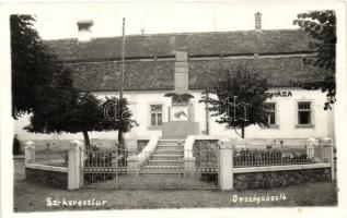 Székelykeresztúr, flag, town hall