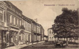 Rimaszombat, Erzsébet tér, Lévai Izsó kiadása / square