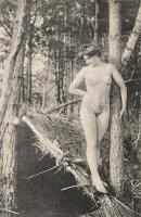 Erotic card, 'Künstler Akt-Studie' (non pc)