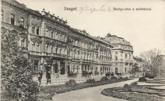 Szeged, Bástya utca, színház