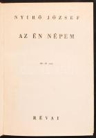 Nyírő József: Az én népem. Bp., 1937, Révai. Kiadói halina kötés, jó állapotban
