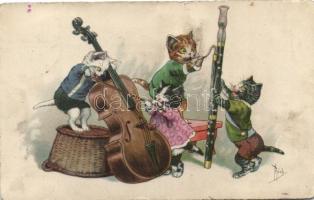 Cats, band, s: Arthur Thiele (b)