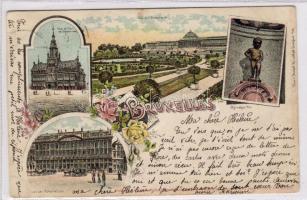 Bruxelles 1898 C Litho