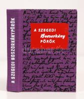 A szegedi boszorkánypörök. Bp., 1976, Közgazdasági és Jogi Könyvkiadó. Minikönyv, kiadói egészvászon kötés, jó állapotban.