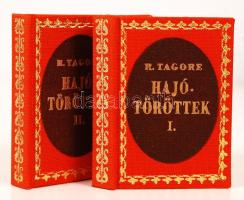 Tagore, Rabindranath: Hajótöröttek I-II. rész. Minikönyv, kiadói aranyozott egészvászon kötés, jó állapotban.