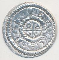 I.Géza 1074-1077. Denár Ag MÉE-váci (ÉH-13.) kiadás T:1 RRR! Csak 200db volt verhető! 52. számú tanúsítvánnyal.
