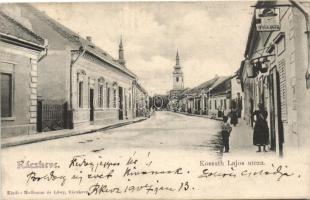 Ráckeve, Kossuth Lajos utca; Hoffmann és Lőwy kiadása