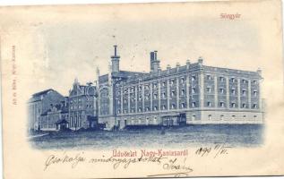 Nagykanizsa, Sörgyár; Alt és Böhn kiadása (ázott)