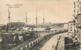 Pola, Kriegshafen / navy port