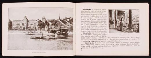 cca 1930 Budapest fürdőváros 40 oldalas képes ismertető füzet