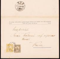 1909 Meghívó Alsó Kéked fürdő táncvigalomra